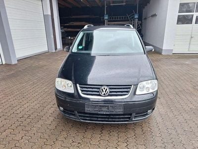 Gebraucht VW Touran Highline 116 PS (85 kW) 2006 Schwarz Van / Kleinbus