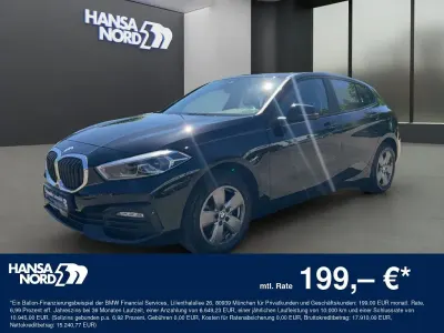 Gebraucht BMW 118 Advantage 136 PS (100 kW) 2023 Schwarz / saphirschwarz (metallic) Kleinwagen