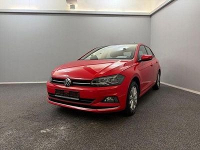Gebraucht VW Polo Highline 95 PS (69 kW) 2021 Rot Kleinwagen