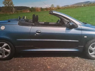 Gebraucht Peugeot 206 CC Quiksilver 109 PS (80 kW) 2006 Silber Cabrio