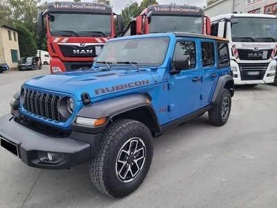 Gebraucht Jeep Wrangler Unlimited Rubicon 272 PS (200 kW) 2025 Blau SUV