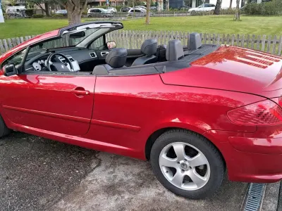 Gebraucht Peugeot 307 CC 177 PS (130 kW) 2004 Rot Cabrio