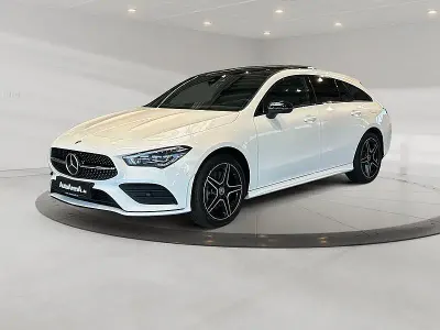 Gebraucht Mercedes CLA250e AMG 160 PS (117 kW) 2023 Polarweiss uni Coupé