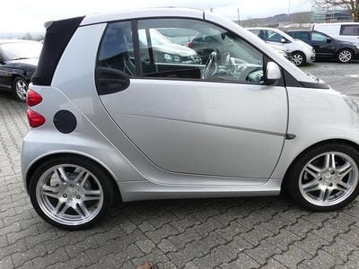 Gebraucht Smart ForTwo Cabrio Brabus 98 PS (72 kW) 2009 Silber Cabrio