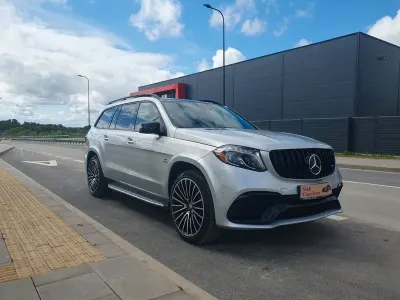 Używany Mercedes GLS63 AMG AMG 585 KM (430 kW) 2018 Srebrny SUV