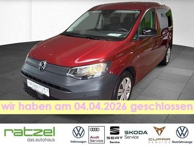 Gebraucht VW Caddy Basis 122 PS (89 kW) 2020 Rot Van / Kleinbus