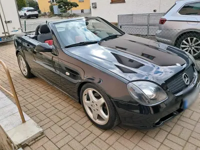 Gebraucht Mercedes SLK230 AMG 193 PS (141 kW) 2000 Schwarz Cabrio
