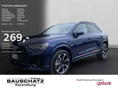Usata Audi Q3 S-Line 150 CV (110 kW) 2024 Blu SUV