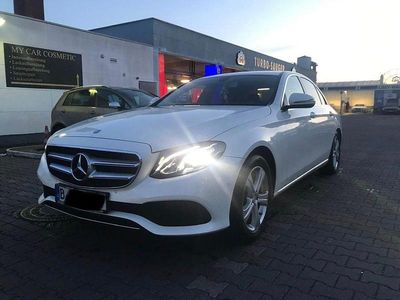 Usata Mercedes E200 Avantgarde 184 CV (135 kW) 2016 Bianco Berlina