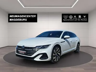 Gebraucht VW Arteon R-line 200 PS (147 kW) 2022 Oryxweiß perlmutteffekt Kombi