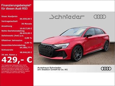 Gebraucht Audi RS3 Comfort 400 PS (294 kW) 2025 Rot (progressivrot metallic) Limousine