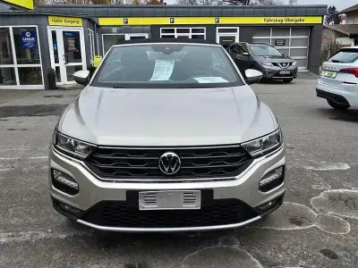 Gebraucht VW T-Roc Cabriolet 150 PS (110 kW) 2021 Silber Cabrio