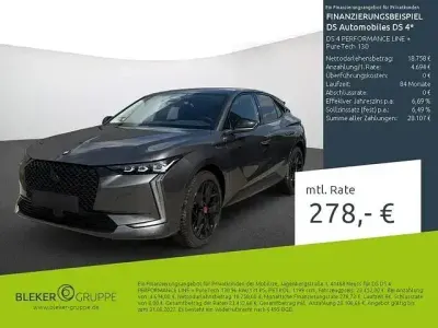 Gebraucht DS Automobiles DS4 Performance Line Plus 131 PS (96 kW) 2024 Grau SUV