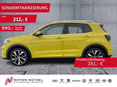 Gebraucht VW T-Cross R-line 150 PS (110 kW) 2024 Grape yellow SUV
