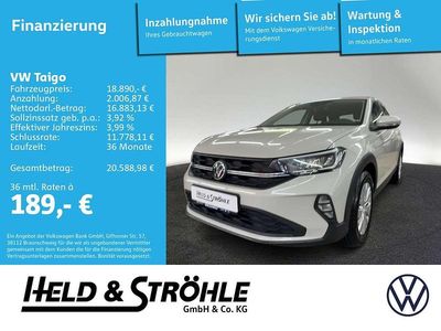 Ny VW Taigo 95 HK (69 kW) 2026 Grå SUV