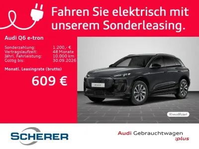 Gebraucht Audi Q6 e-tron S-Line 225 kW (306 PS) 2025 Grau SUV