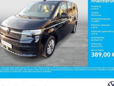 Schwarz Gebraucht 2024 VW Multivan Life Van | 47.283 € (Guter Preis)