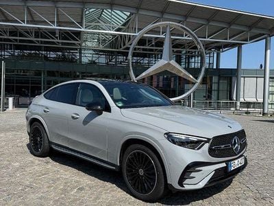 Grau Gebraucht 2025 Mercedes GLC450 AMG Coupé | 79.500 € (Etwas zu teuer)