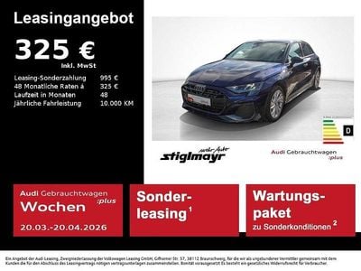 Gebraucht Audi A3 S-Line 150 PS (110 kW) 2025 Navarrablau metallic Limousine