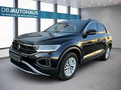 Gebraucht VW T-Roc Life 150 PS (110 kW) 2023 Schwarz SUV