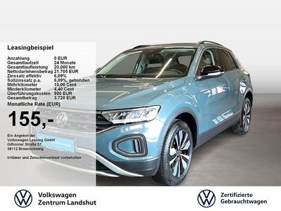 Gebraucht VW T-Roc Goal 116 PS (85 kW) 2025 Petroleum blue (metallic) SUV