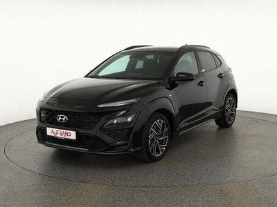 Gebraucht Hyundai Kona N Line 199 PS (146 kW) 2021 Schwarz SUV