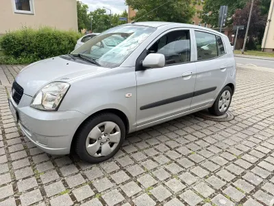 Gebraucht Kia Picanto LX 64 PS (47 kW) 2005 Silber Kleinwagen