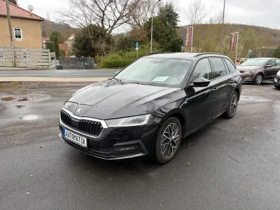 Gebraucht Skoda Octavia Clever 150 PS (110 kW) 2021 Schwarz Kombi