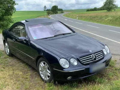 Occasion Mercedes CL500 306 ch (225 kW) 2001 Bleue Coupé