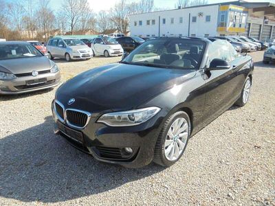 gebraucht BMW 218 d Cabrio Aut. ~ 2.Hd ~ Navi ~ Alcantara ~ Top