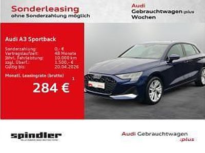 Gebraucht Audi A3 Ambiente 150 PS (110 kW) 2024 Pfeilgrau perleffekt Limousine