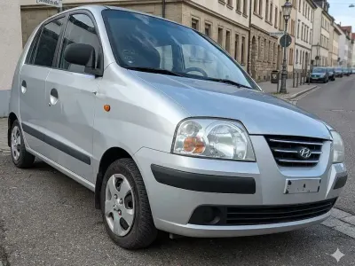 Gebraucht Hyundai Atos 59 PS (43 kW) 2004 Grau Kleinwagen