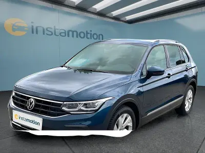 Gebraucht VW Tiguan 131 PS (96 kW) 2021 Blau SUV