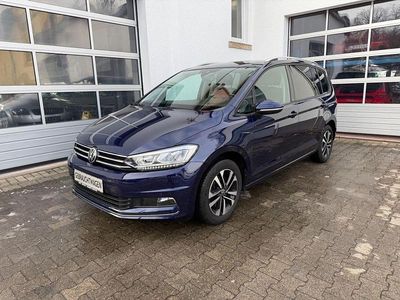 Gebraucht VW Touran United 122 PS (89 kW) 2021 Blau Van / Kleinbus