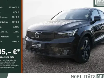 Brugt Volvo C40 Core 300 kW (408 HK) 2022 Sort SUV
