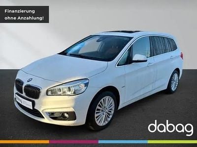Gebraucht BMW 220 Gran Tourer Luxury Line 192 PS (141 kW) 2016 Weiß Van / Kleinbus