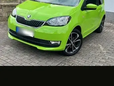 Gebraucht Skoda Citigo Clever 75 PS (55 kW) 2018 Grün Kleinwagen