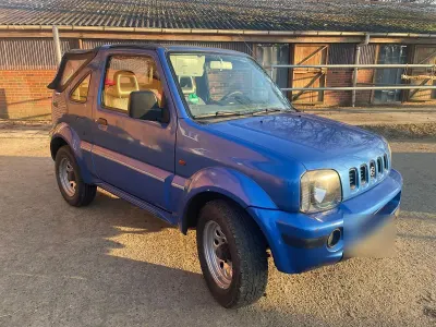 Usata Suzuki Jimny 80 CV (58 kW) 2002 Blu SUV
