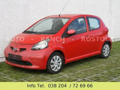 Brugt Toyota Aygo Cool 68 HK (50 kW) 2007 Rød Hatchback