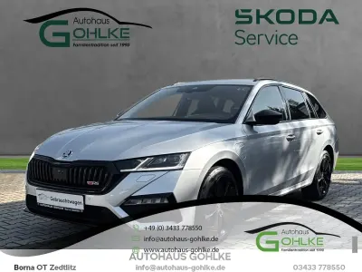 Gebraucht Skoda Octavia RS 245 PS (180 kW) 2023 Brillantsilber Kombi