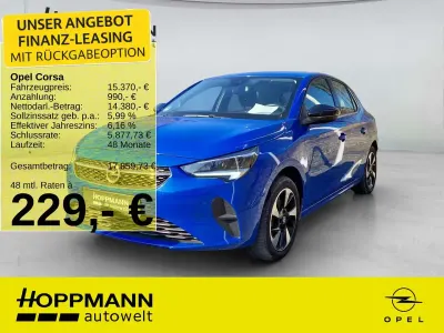Second-hand Opel Corsa-e Elegance 100 kW (136 CP) 2022 Albastru Hatchback