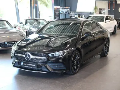 Gebraucht Mercedes CLA200 AMG line 163 PS (119 kW) 2020 Schwarz Coupé