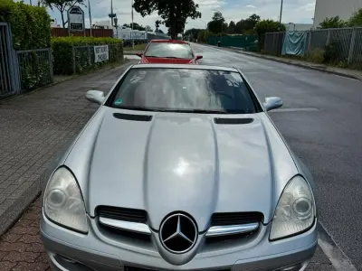 Gebraucht Mercedes SLK200 163 PS (119 kW) 2005 Silber Cabrio