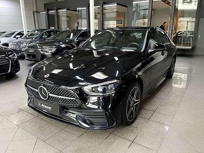 Gebraucht Mercedes C300e AMG 313 PS (230 kW) 2023 Obsidianschwarz  metalliclack (metallic) Limousine