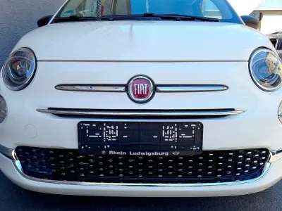 Gebraucht Fiat 500 Lounge 69 PS (50 kW) 2017 Weiß Kleinwagen