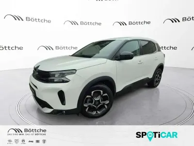 Gebraucht Citroën C5 Aircross PureTech 131 PS (96 kW) 2023 Lack weiss banquise/typ aussenverkleidung spiegel flach standard SUV