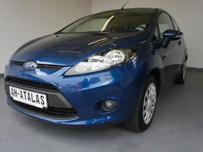 Gebraucht Ford Fiesta Titanium 82 PS (60 kW) 2010 Blau Limousine
