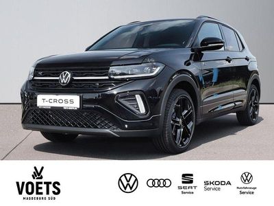 Brugt VW T-Cross R-line 116 HK (85 kW) 2025 Sort SUV