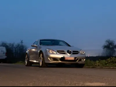 Gebraucht Mercedes SLK280 231 PS (169 kW) 2006 Silber Cabrio