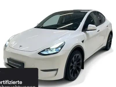Gebraucht Tesla Model Y Long Range AWD 273 kW (372 PS) 2023 Weiß SUV